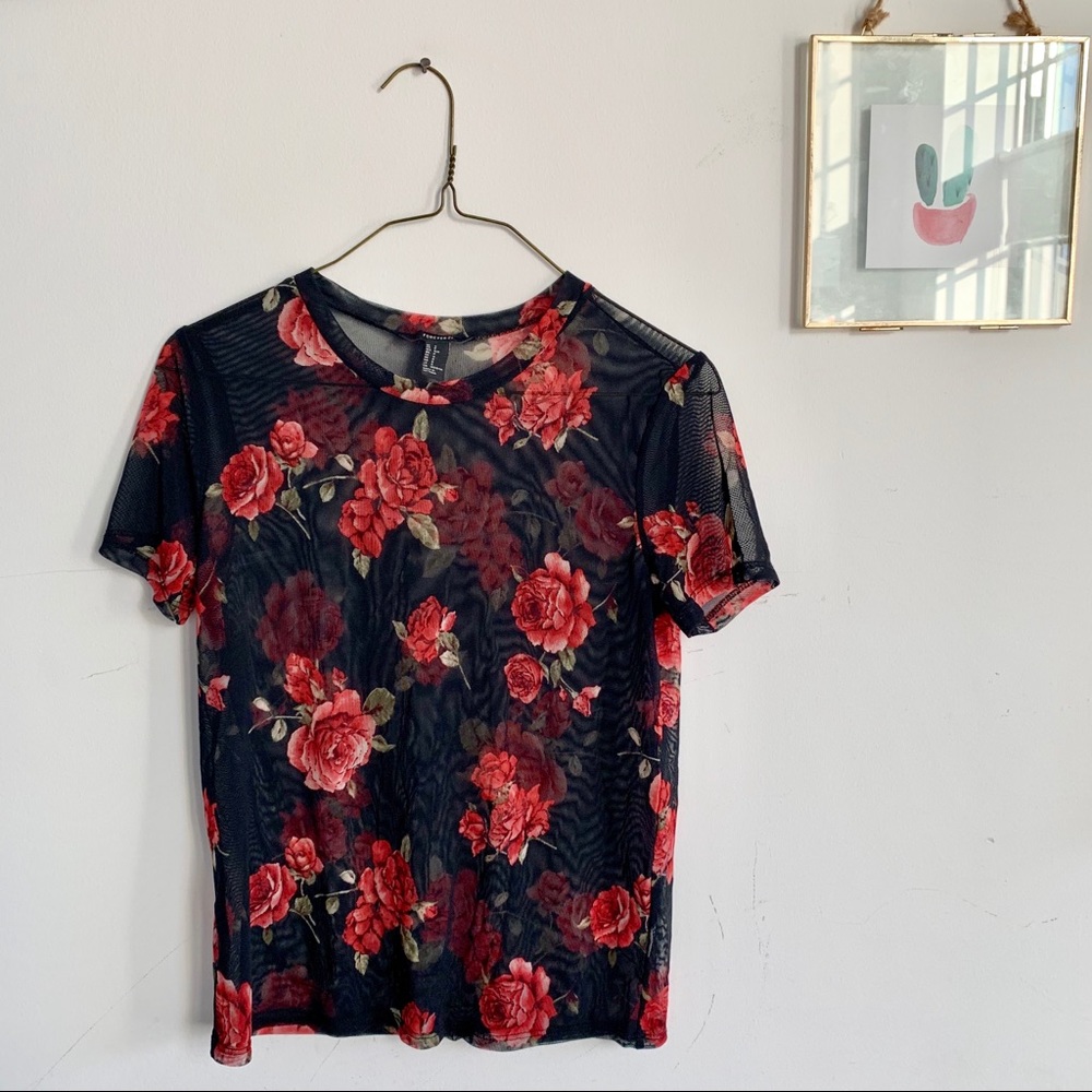 Forever 21 Floral Top